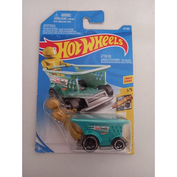 hotwheels AISLE DRIVER orange hotwheels kereta belanja HW FAST FOODIE