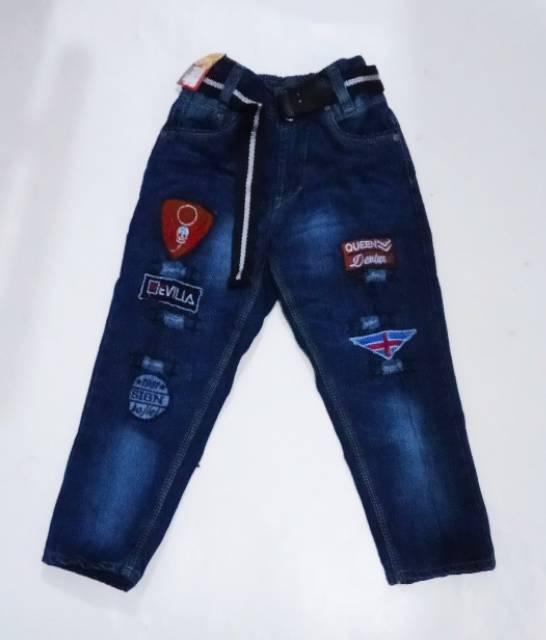 Celana  jeans panjang anak laki laki  keren