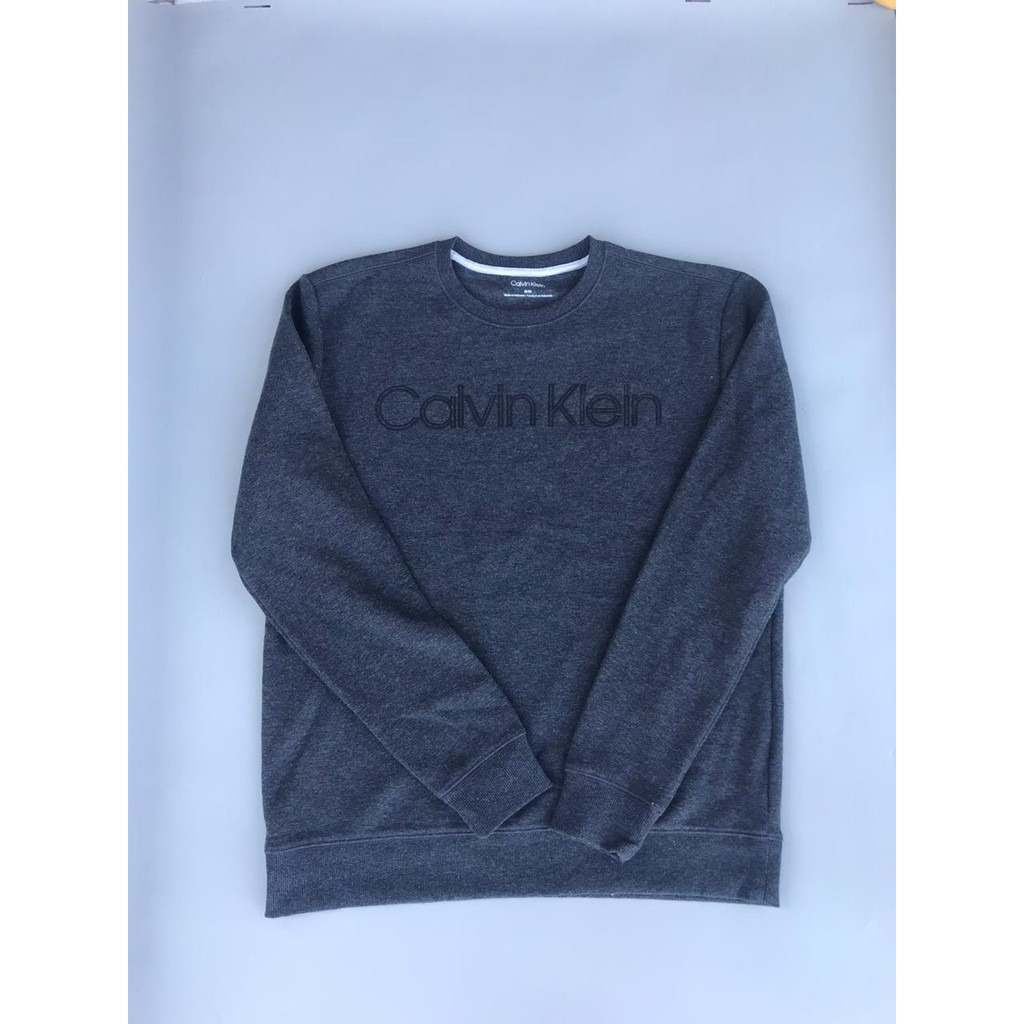 C*lvin Klein Crewneck Sweatshirt Organic Cotton Logo