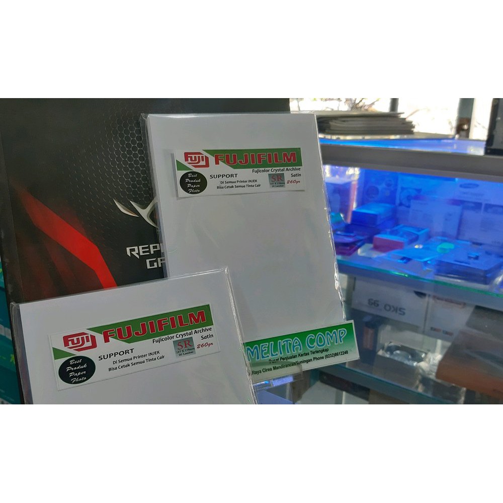 Dijual KERTAS FOTO 5R FUJIFILM SILKY SATIN Diskon