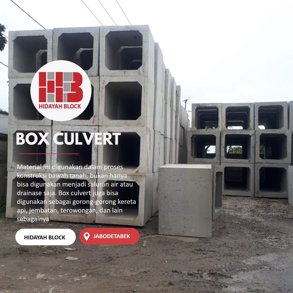 Jual Best Seller Minimal Order 100 Pcs Box Culvert 40x40x100 Harga