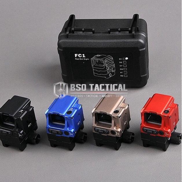 Scope Tactical DI Style FC1 Red Dot Sight Mini Prism Airsoft Holosight