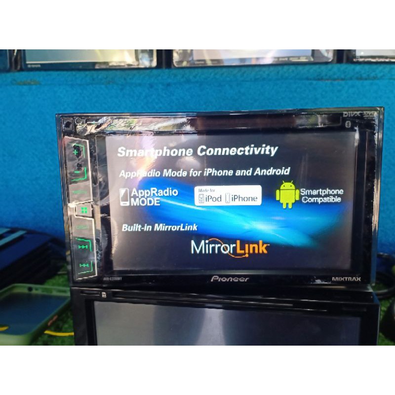 AUDIO MOBIL HEAD UNIT DOUBLEDIN PIONEER AVH-X2750BT BUILT IN PROSESOR