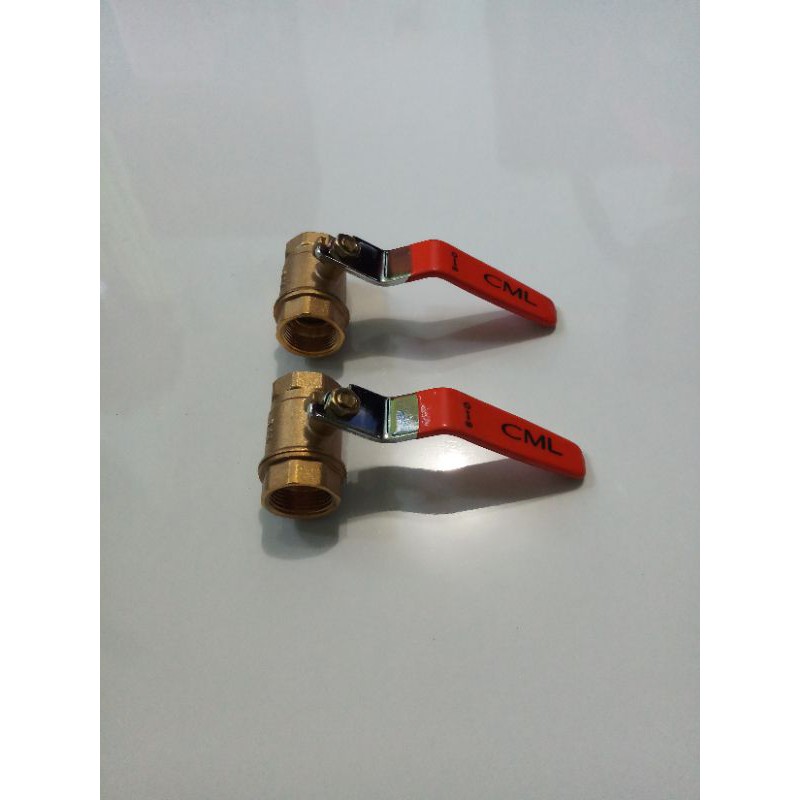 Ball Valve Kuningan / Brass 3/4&quot; (inch) / Stop kran Kuningan