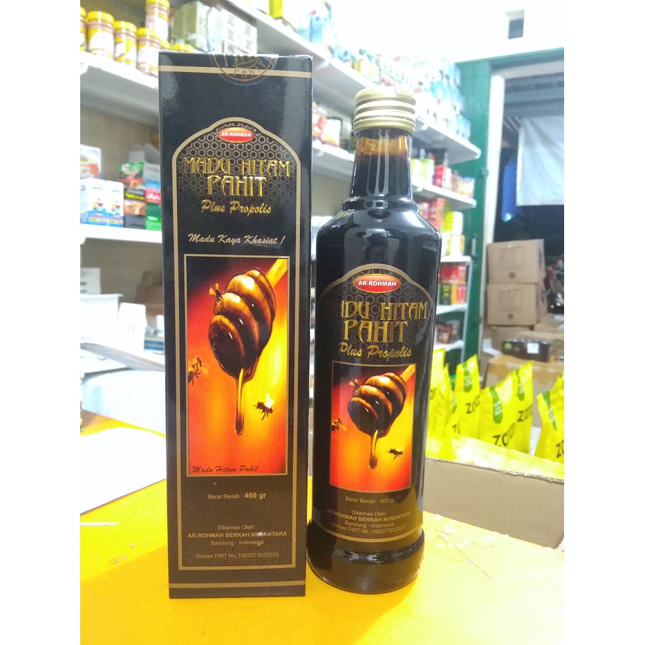 

Madu Hitam Pahit Plus Propolis - MMD2310