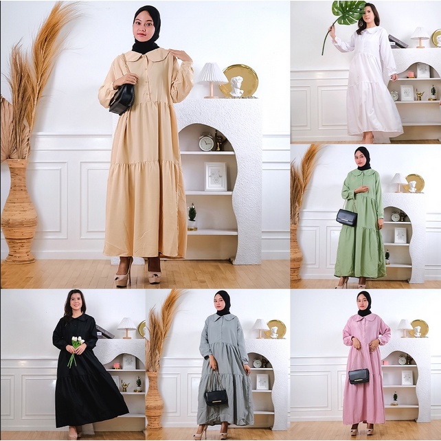 Godiva96 - GAMIS MAXI MONILA / DRESS MUSLIM MEDAN