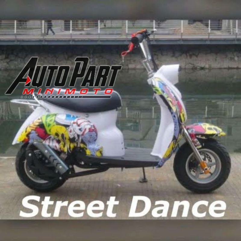 Promo murah      PROMO SPESIAL HARI RAYA   Motor Mini Scoopy LENKA 50cc Scoopy Mini 50cc AT 2T