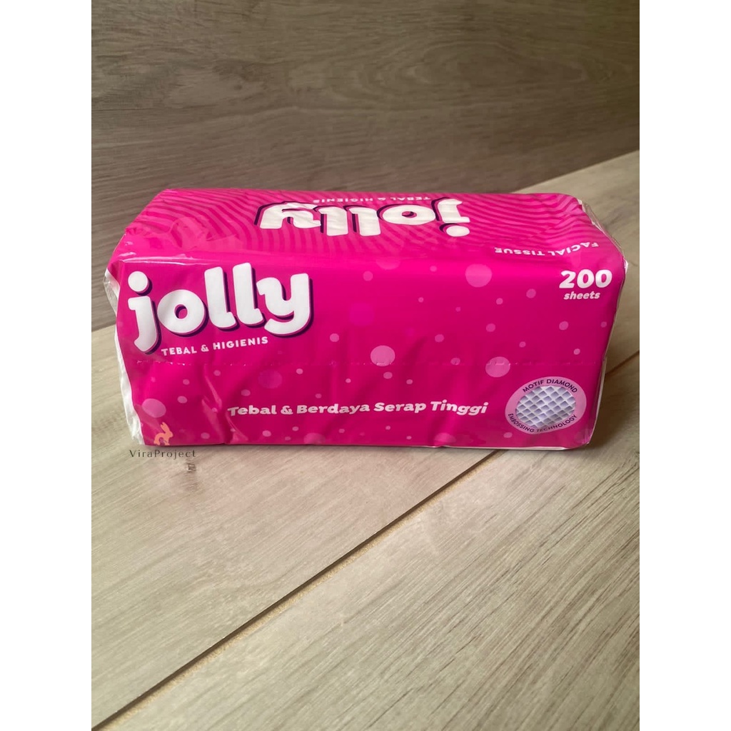 JOLLY 250 TISSUE FACIAL 2 PLY ISI 250 LEMBAR