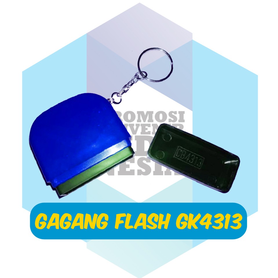 

Gagang stempel flash gantungan kunci 13 x 43 mm