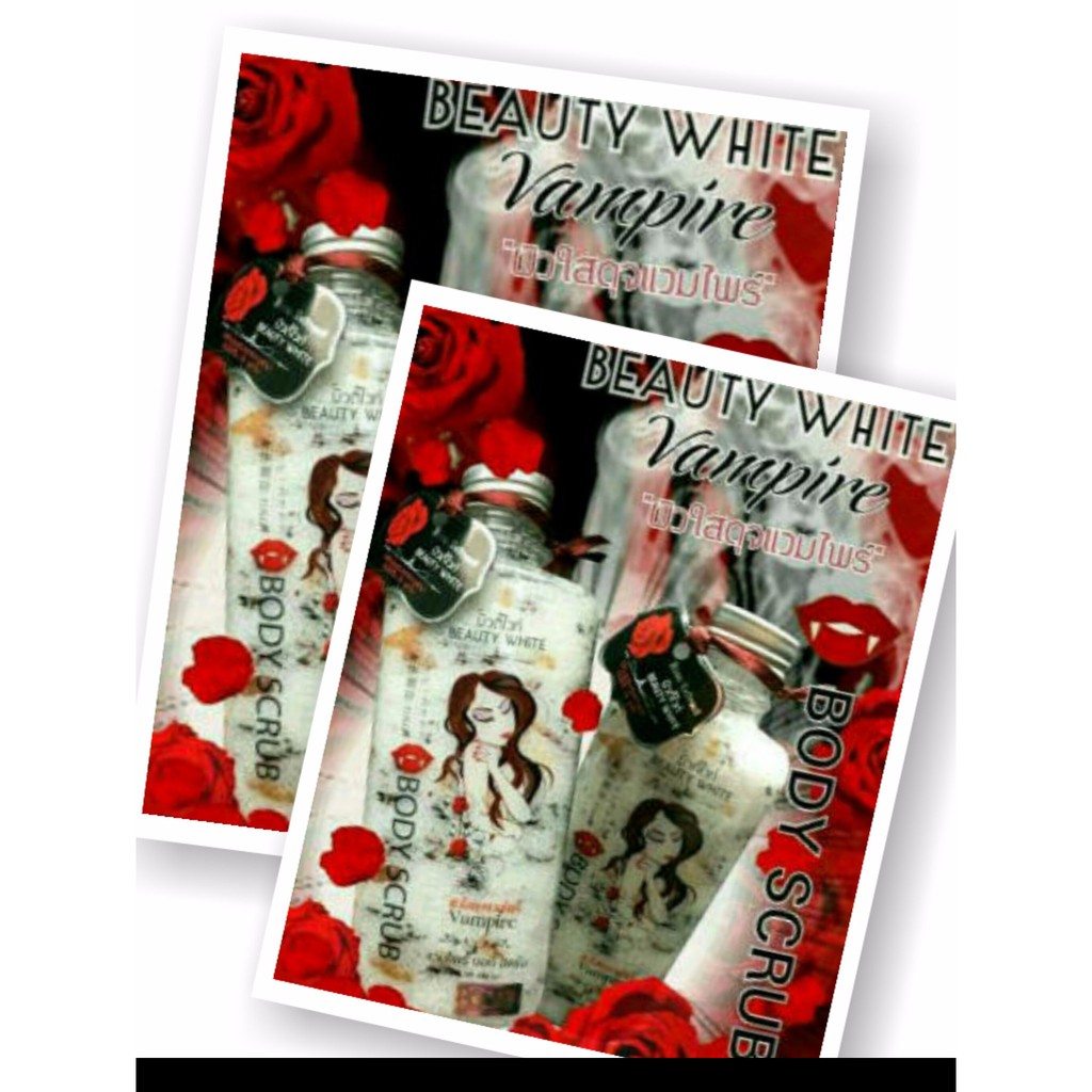 BODY SCRUB VAMPIRE BY BENY LULUR VAMPIRE ORIGINAL THAILAND Termurah