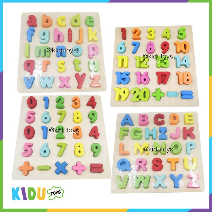 Mainan Anak Puzzle Chuncky Wooden Kidu Toys