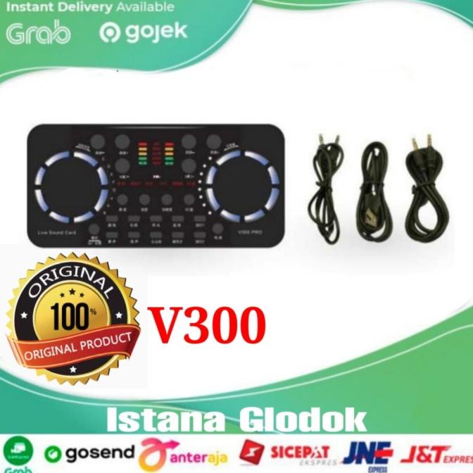 Soundcard Mixer V300 Pro Bluetooth USB External