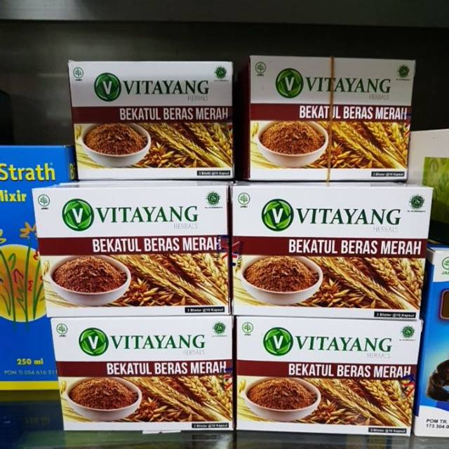 

Bekatul beras merah herbal