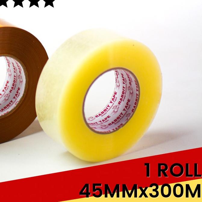 ◄ Lakban 2 inch x 500 Yard / Lakban 45mm 500Yard 300m / Kualitas Lakban Daimaru ➭