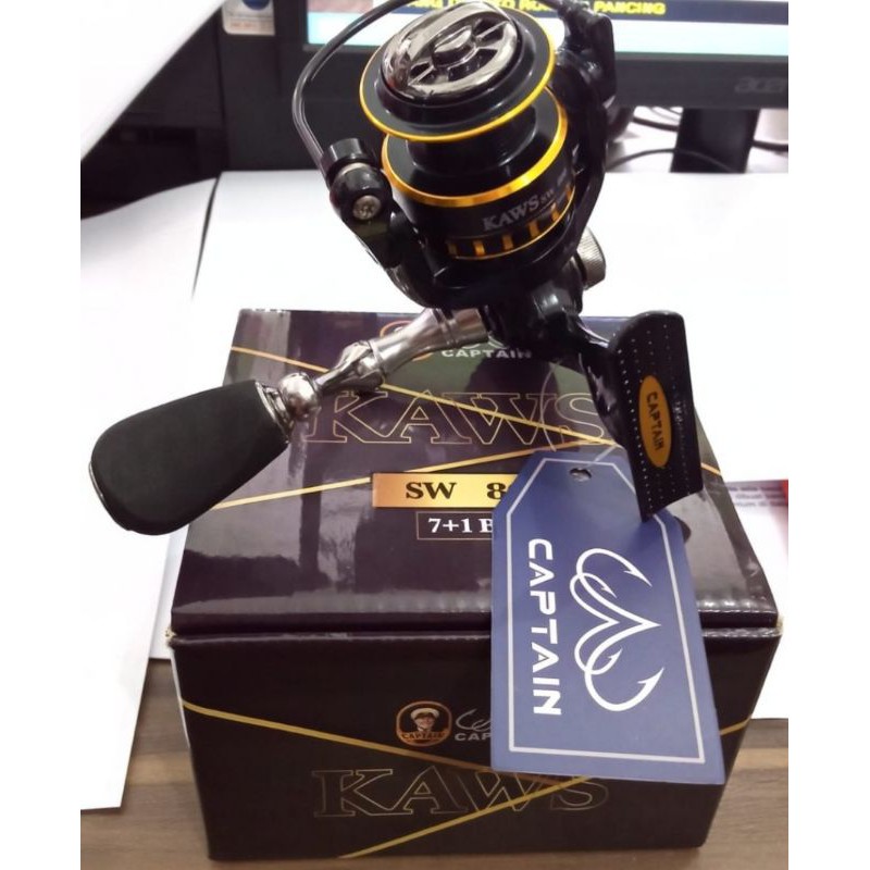 REEL PANCING CAPTAIN KAWS SW 500 / 800 POWER HANDLE UL Ultralight series