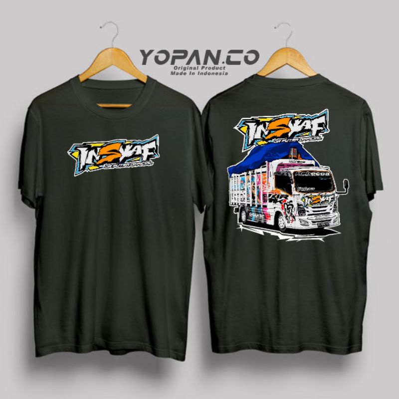 kaos truk Rebecca insyaf