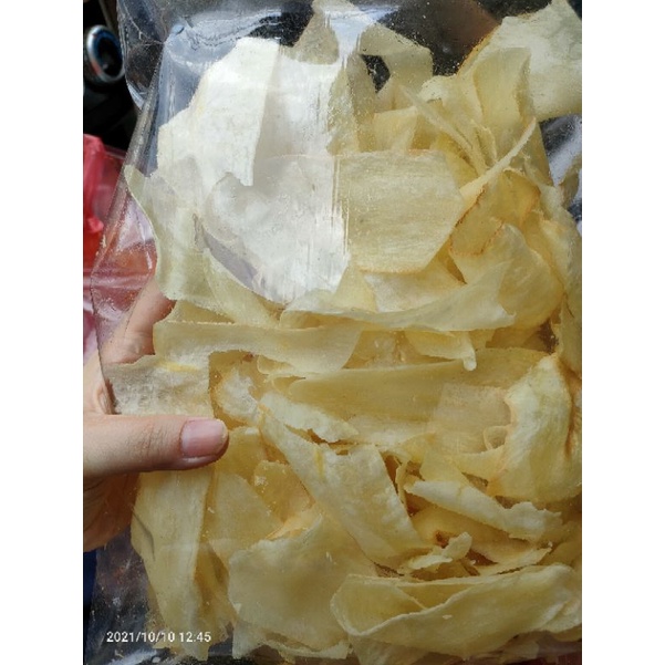 

KERIPIK UBI / SINGKONG ORIGINAL 250GR VEGETARIAN GARING GURIH ENAK NEW