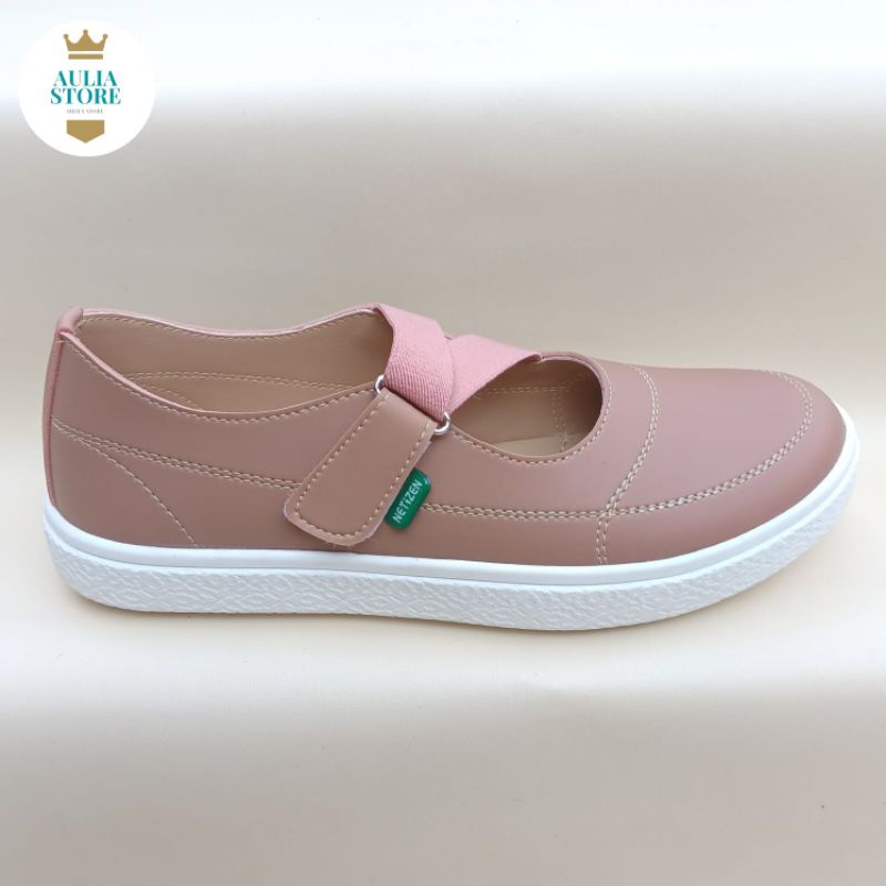 sepatu  kickers wanita slip on big size 41_45 new aulia 31