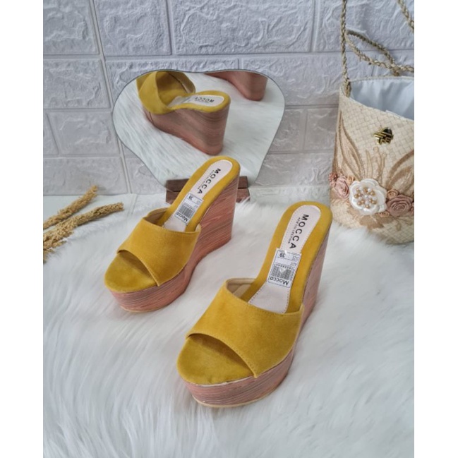 ABBUSHOES Ss 17 Sandal Wedges Wanita (Terbaru)