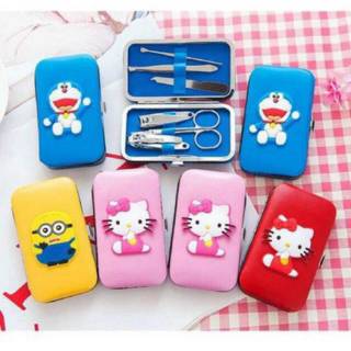 jepit kuku set 7pcs potong kuku gunting kuku pinset korek kuping pengasah
