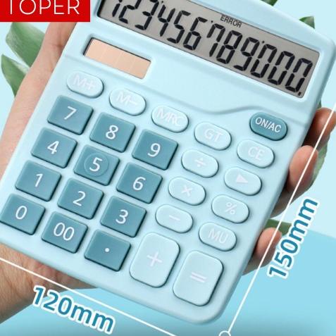 

(E1F2) ✔ TOPER Calculator Solar Power - Calculator Simple - Kalkulator Simpel - Kalkulator Solar - Kalkulator Aesthetic Estetik //Premium@product