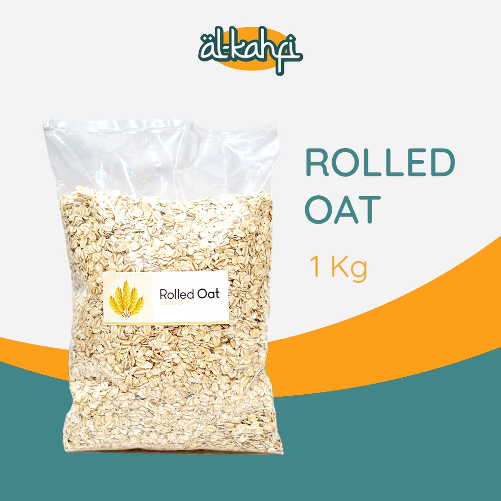 Rolled Oat 1 Kg Regular Gandum Kasar Organik Premium