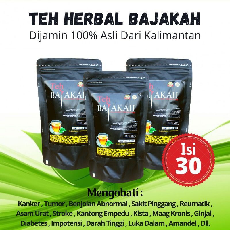 

TEH CELUP HERBAL BAJAKAH ASLI KALIMANTAN AKAR KAYU BAJAKAH 5.0