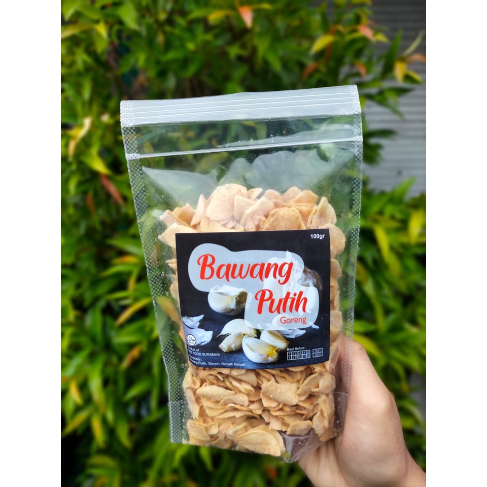 

Bawang Putih Goreng Kemasan 100gram