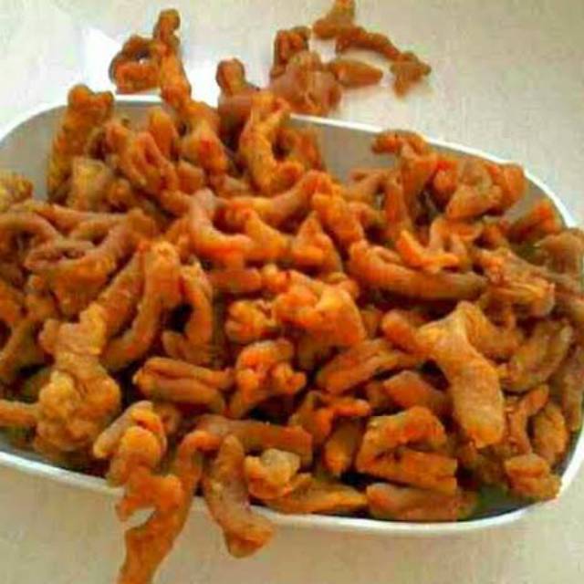 

Usus crispy balado