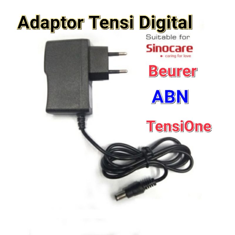 Charger Adaptor Tensimeter Tensi Darah Digital Yuwell ABN Omicron Sinocare Microlife TensiOne Beurer