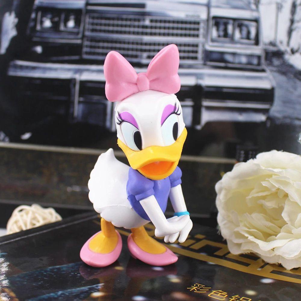 Needway Donald Daisy Duck Anime 11cm Mainan Model Anak Hadiah Mainan Anak Duck Toys