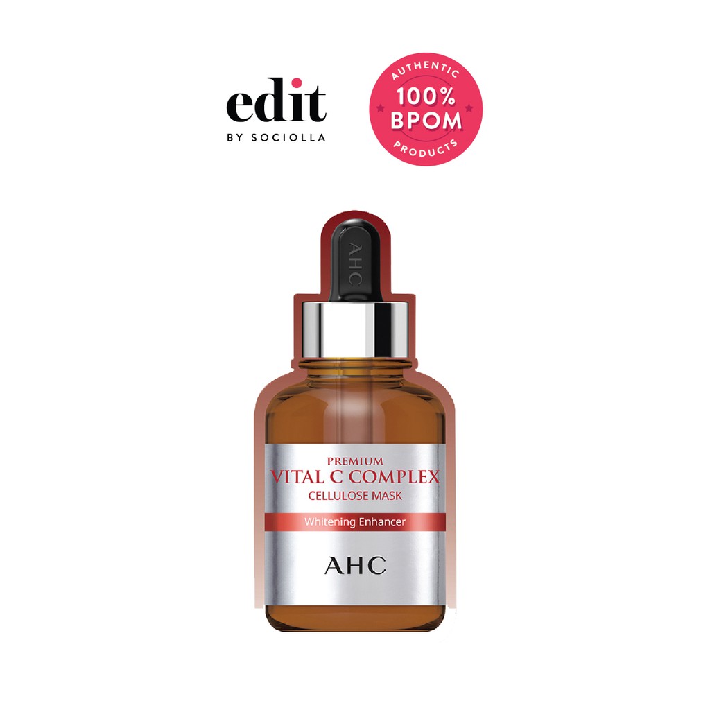 

AHC Premium Vital C Complex Cellulose Mask 27ml Edit by Sociolla