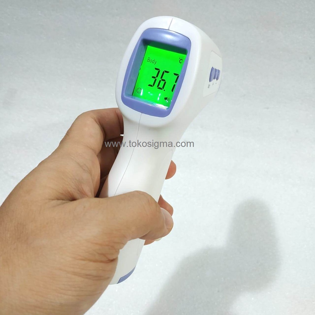 Thermometer Termometer Tembak Temperatur Ukur Suhu Badan Laser Infrared Non Contact