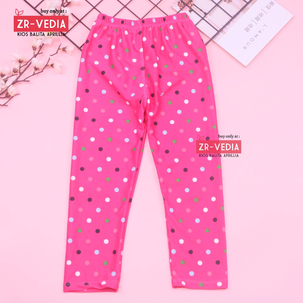 Legging Carlissa uk 4-5 Tahun / Leging Panjang Anak Perempuan Celana Ketat Motif Murah Adem Grosir