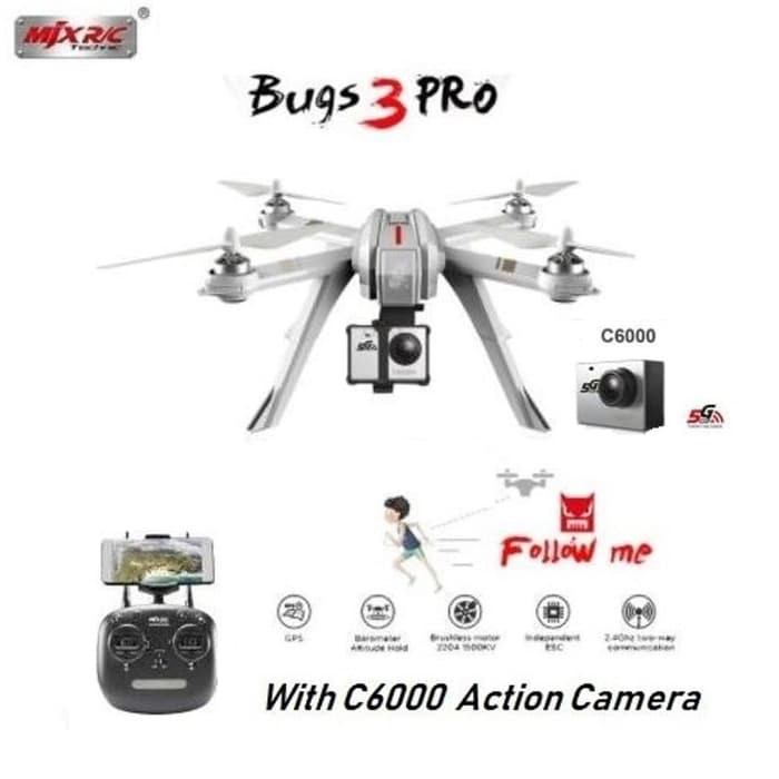 MNB032 MJX Bugs 3 Pro B3 Pro Wifi FPV FHD 1080 camera GPS Follow Me RC