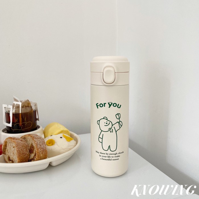 TUMBLER STAINLESS CUTE KOREA STYLE CUTE TAHAN DINGIN PANAS