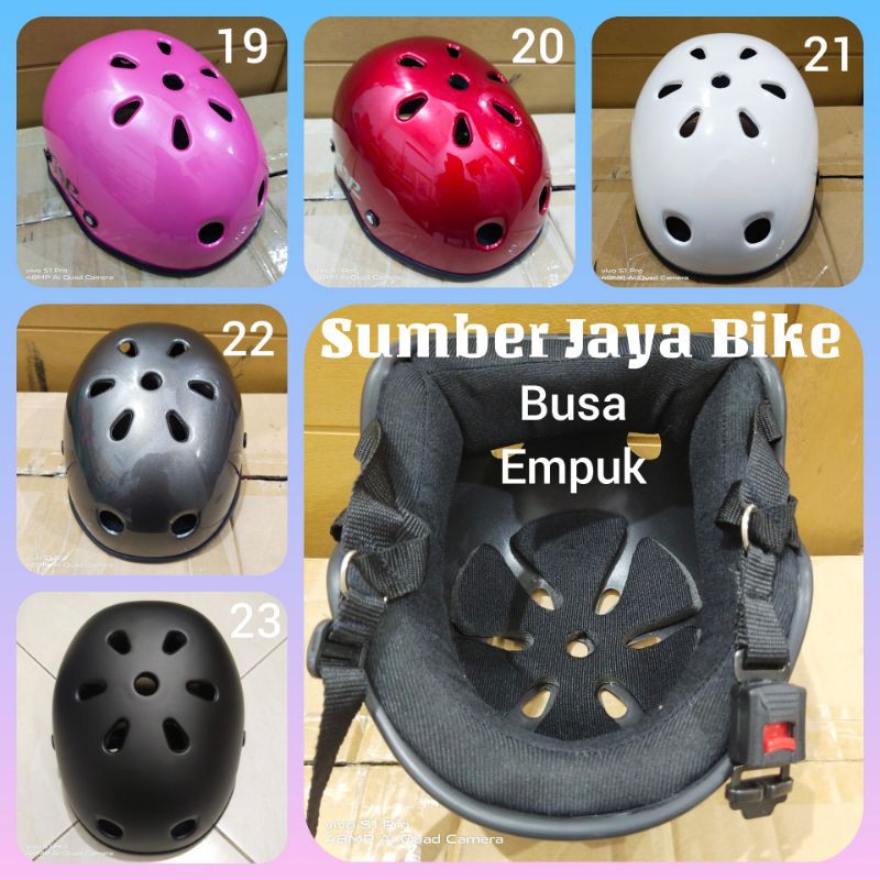 Helm Batok Sepeda BMX, LIPAT, MTB Good Quality