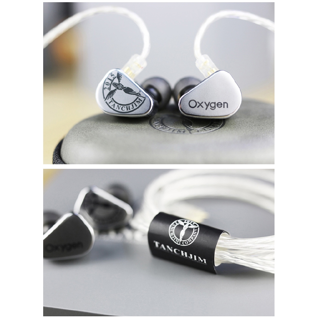 TANCHJIM Oxygen Carbon Nanotube Diaphragm HiFi In-Ear Earphone 2 Pins cable