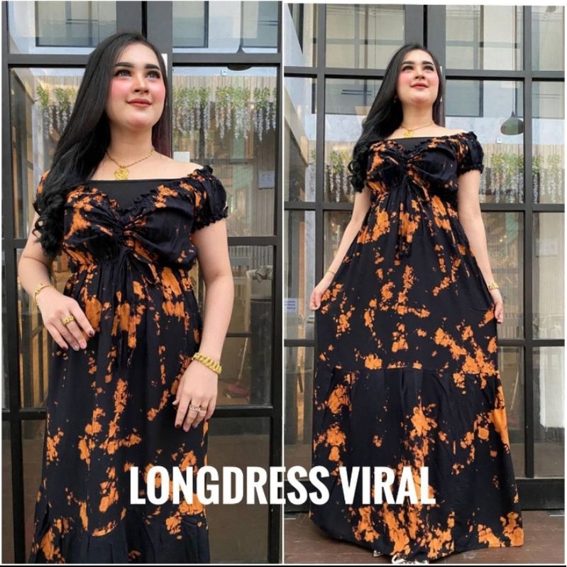 LONGDRESS CANDA SERUT TIEDYE VIRAL