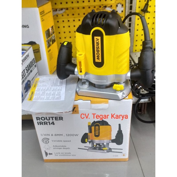Krisbow Mesin Router Mesin Profil Kayu