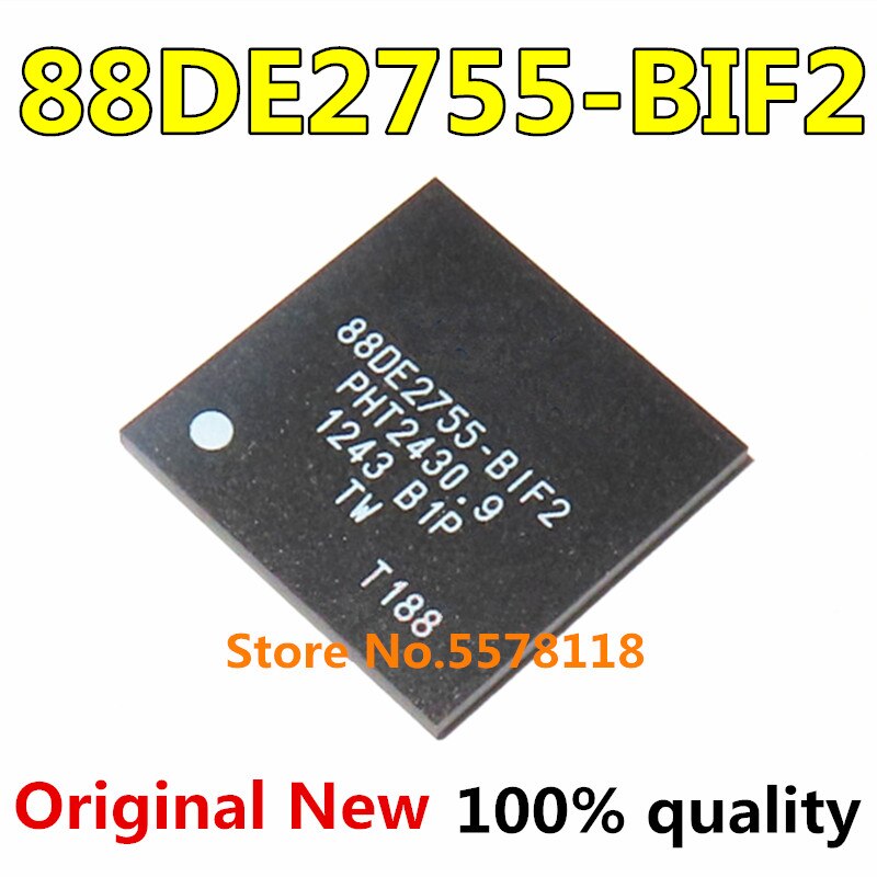 (Ready Stok) 2-10pcs 88DE2755-BIF2 88DE2755-B1F2 BGA Chipset