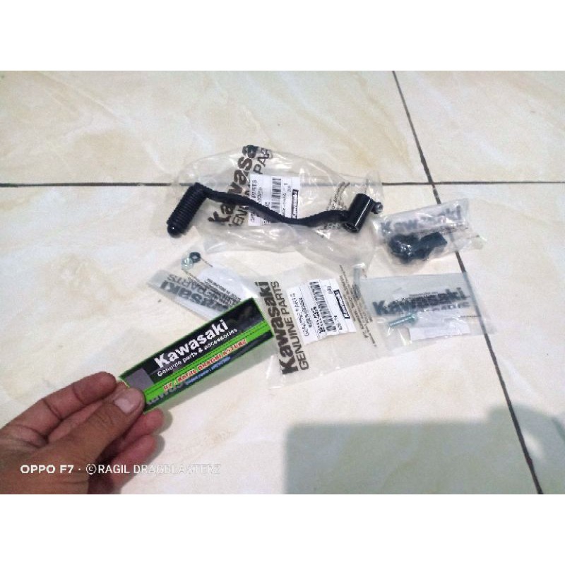 pedal gigi perseneleng gigi operan gigi set new ninja rr ninja rr old original Kawasaki