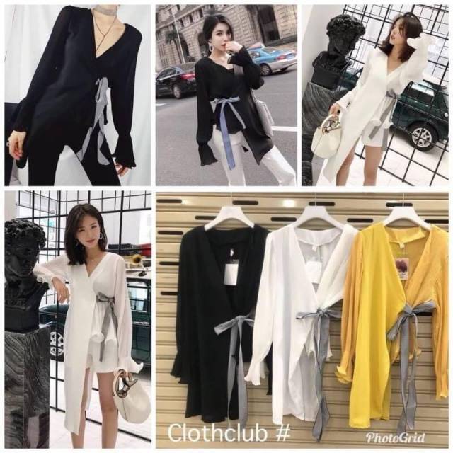 atasan chiffon