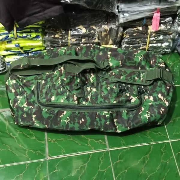 RPM Promo Pulsak Terbaru tas duffel atau pulsak Resleting loreng NKRI