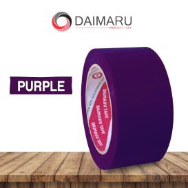 DAIMARU TAPE - LAKBAN - UNGU/PURPLE POLOS - 2 INCHI 90 YARD