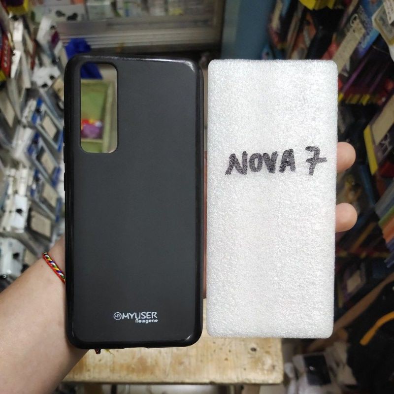 HUAWEI P30 , ENJOY 10E , NOVA 7 , NOVA 5 , NOVA 4 , Y5 2019 / HONOR 8S softcase silikon karet hitam