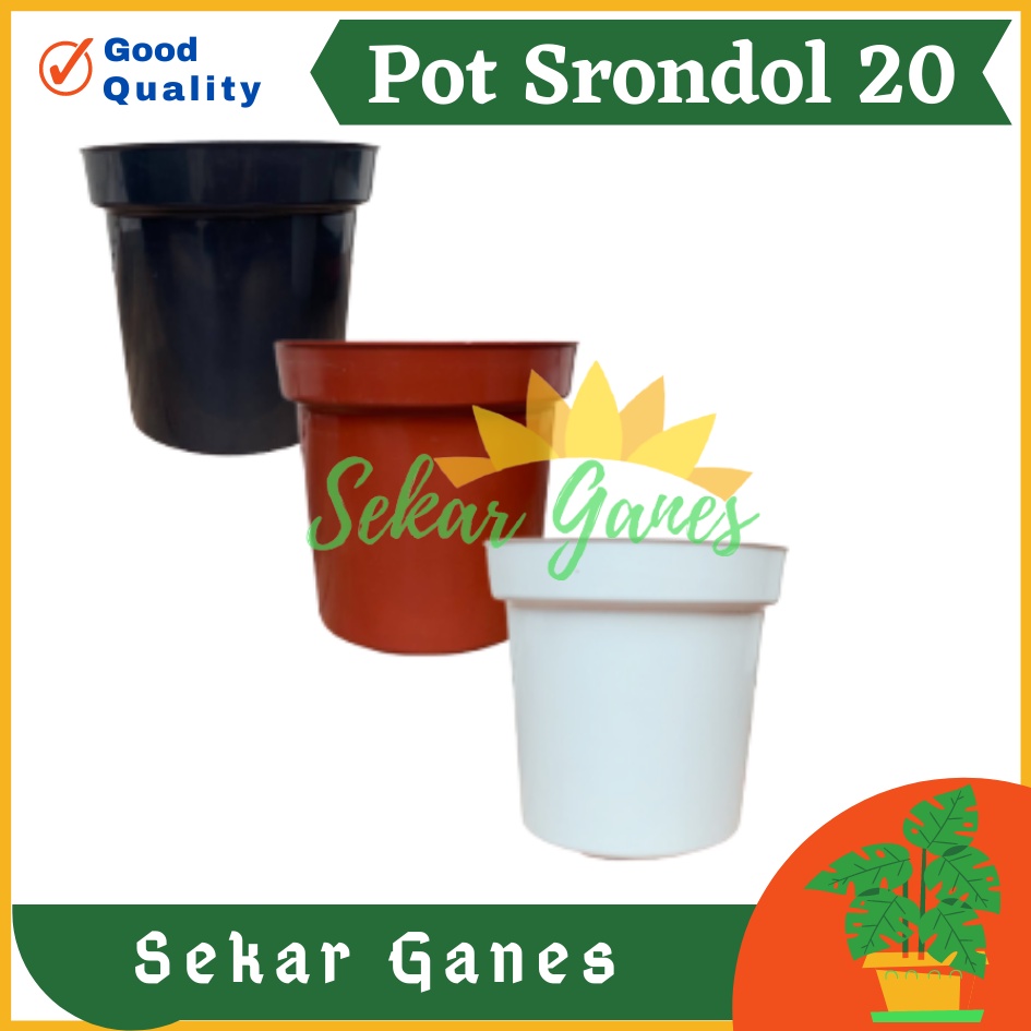 Pot Tinggi Srondol 20 Putih Hitam Merah BataTerracota Terracotta Merah Coklat - Pot Tinggi Usa Eiffel 18 20 25 Lusinan Pot Tinggi Tirus 15 18 20 30 35 40 50 Cm Pot Bunga Plastik Lusinan Pot Tanaman Pot Bibit Besar Mini Kecil Pot Srondol