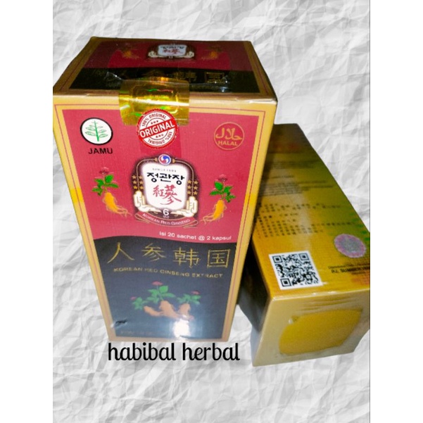kapsul ginseng korea asli dan original untuk semua penyakit