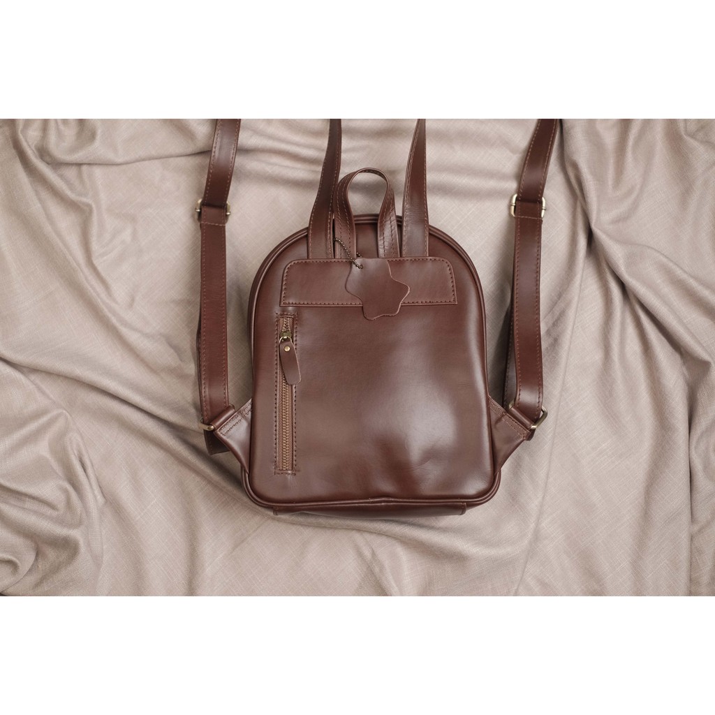 Shoeka - Tas kulit ransel - Leather Backpack - Mori