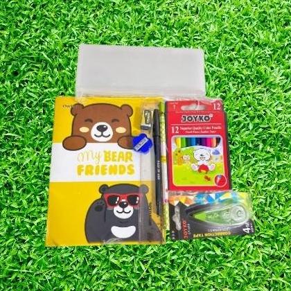 

ALAT TULIS SEKOLAH CUSTOM 1 / PAKET SEKOLAH LENGKAP / BINGKISAN ALAT